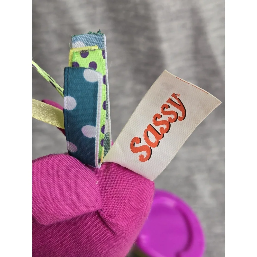 VTG Sassy Musical Horse Baby Toy Sensory‎ Activity Rattle Galloping Sound WORKS